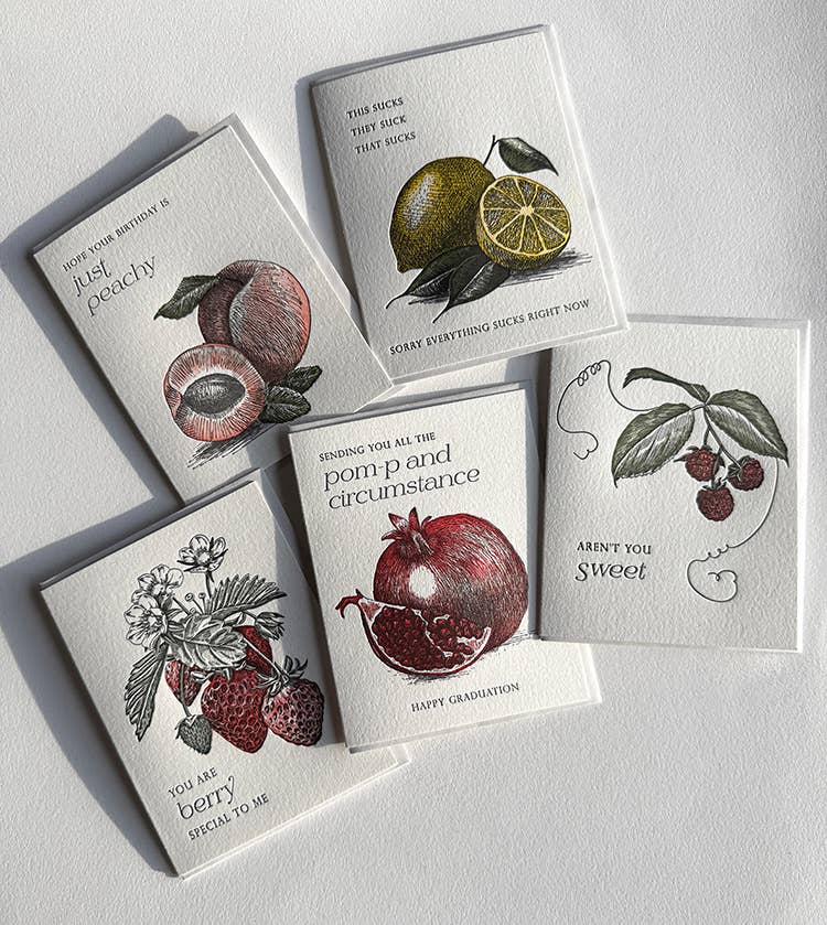 Aren't You Sweet Letterpress Card