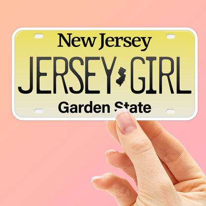 Jersey Girl Bumper Sticker