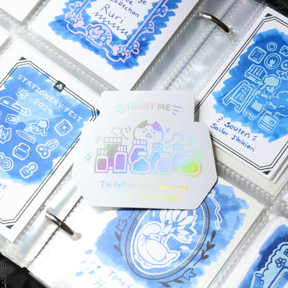 Vinyl Sticker (Holographic) Trust Me