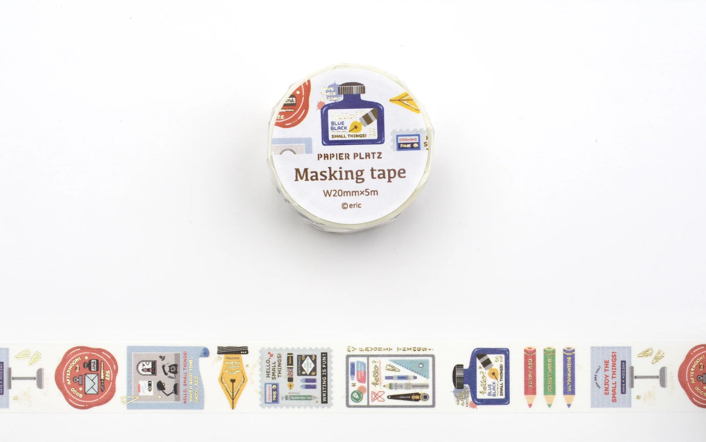 Papier Platz x Eric - Writing Utensils Masking Tape