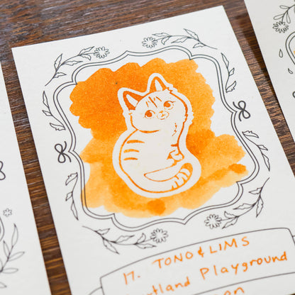 Neighborhood Cats Ink Cards
