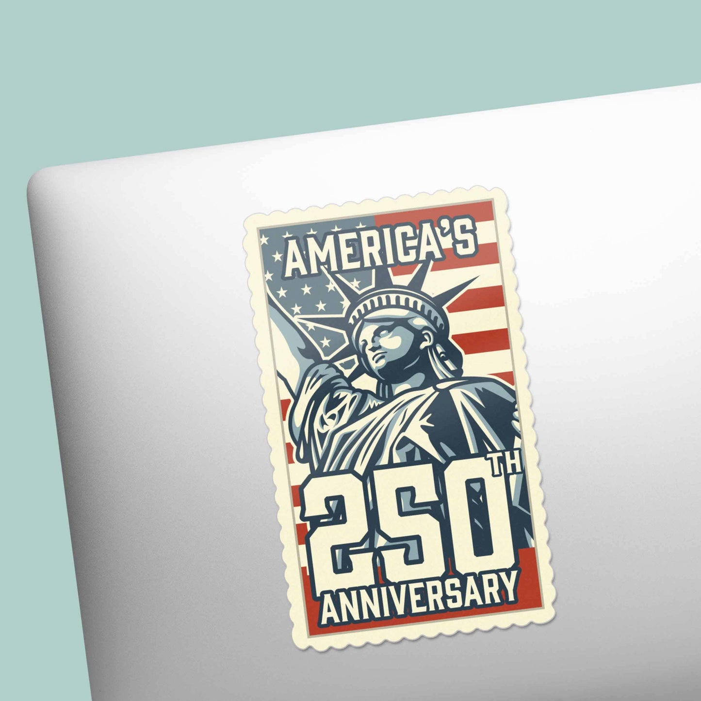 America's 250th Anniversary Stamp Sticker -  USA 2026 Decals