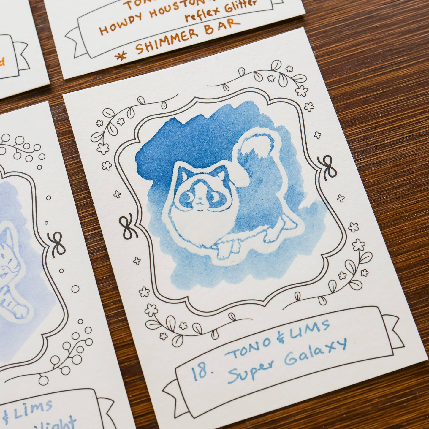 Neighborhood Cats Ink Cards