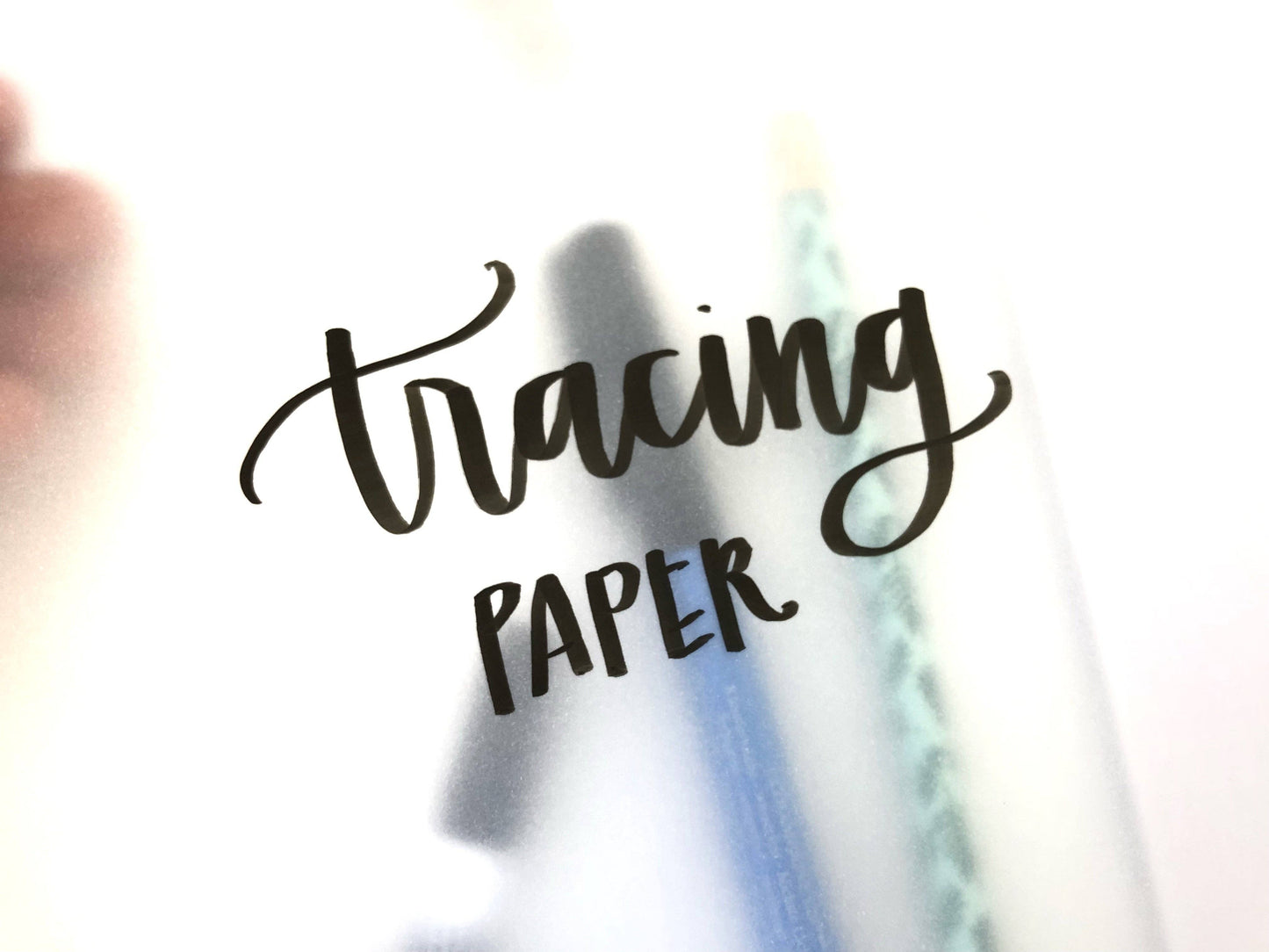 Lettering Tracing Paper Pad