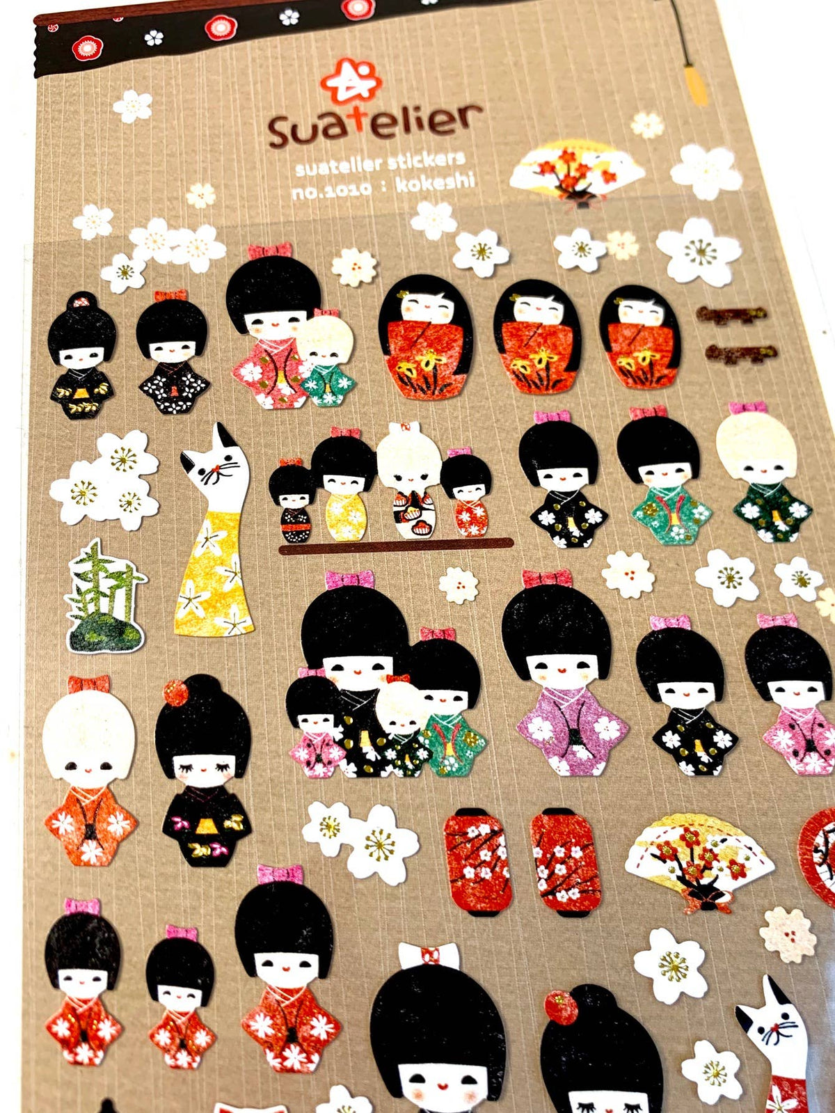 Kokeshi Stickers