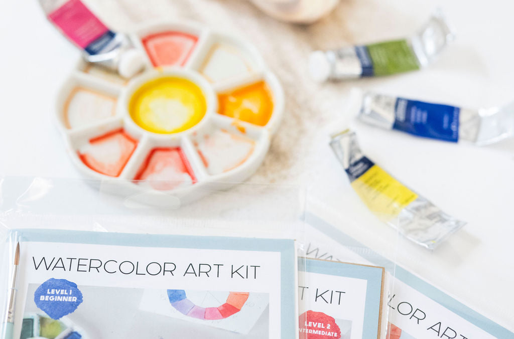 Watercolor Class in a Kit by Melissa Hyatt