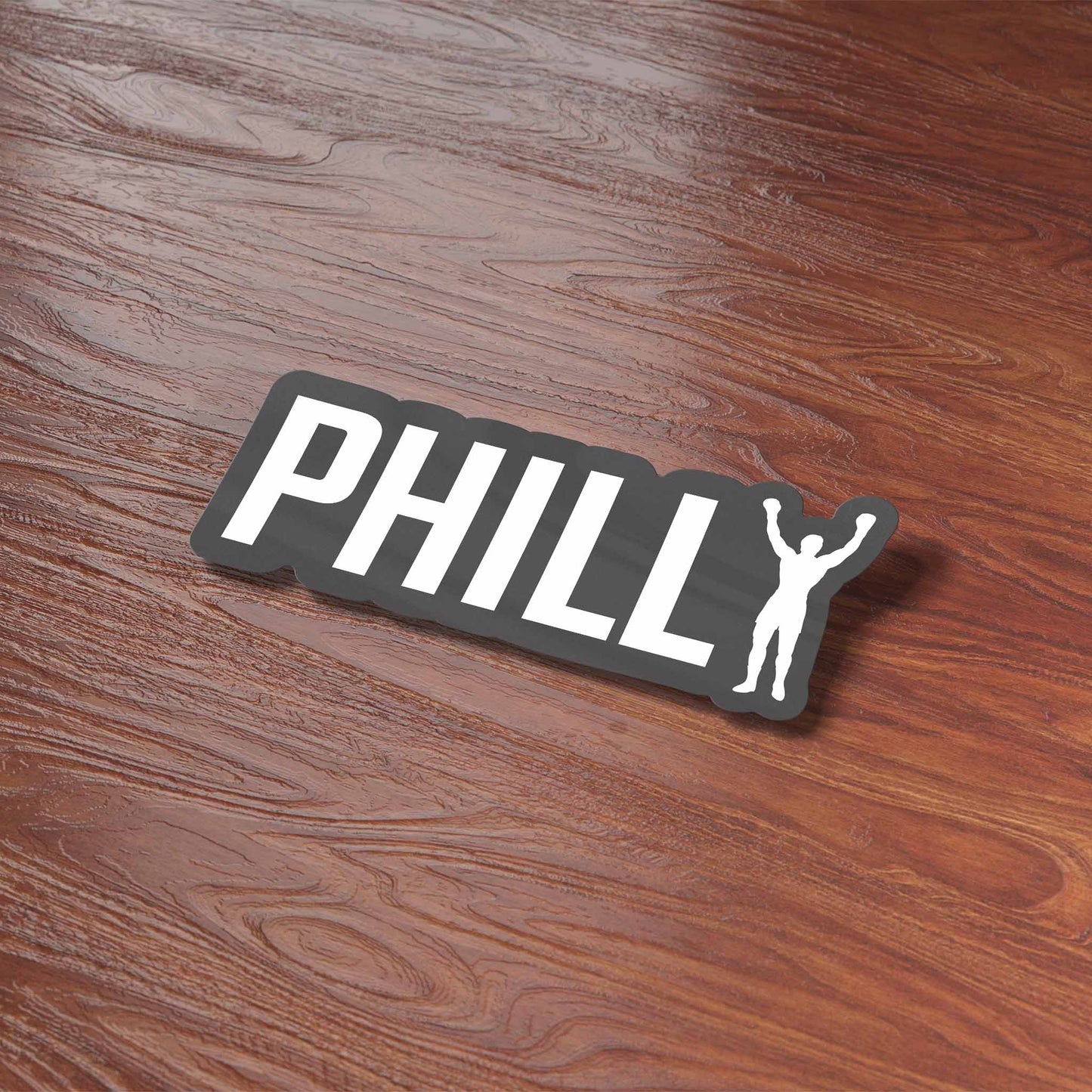 Philly Rocky Sticker - Philadelphia Decal for Hydroflask