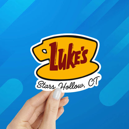 Gilmore Girls Inspired Waterproof Laptop Sticker 4-Pack