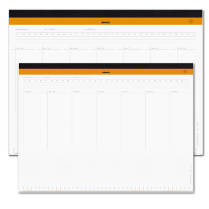 Rhodia Undated Weekly Desk Pad