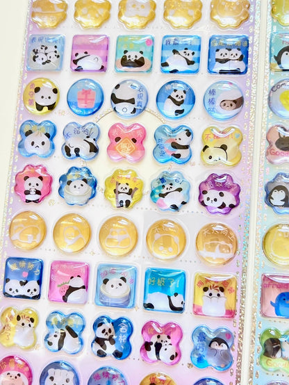 3D Reward Jewel Phone Stickers