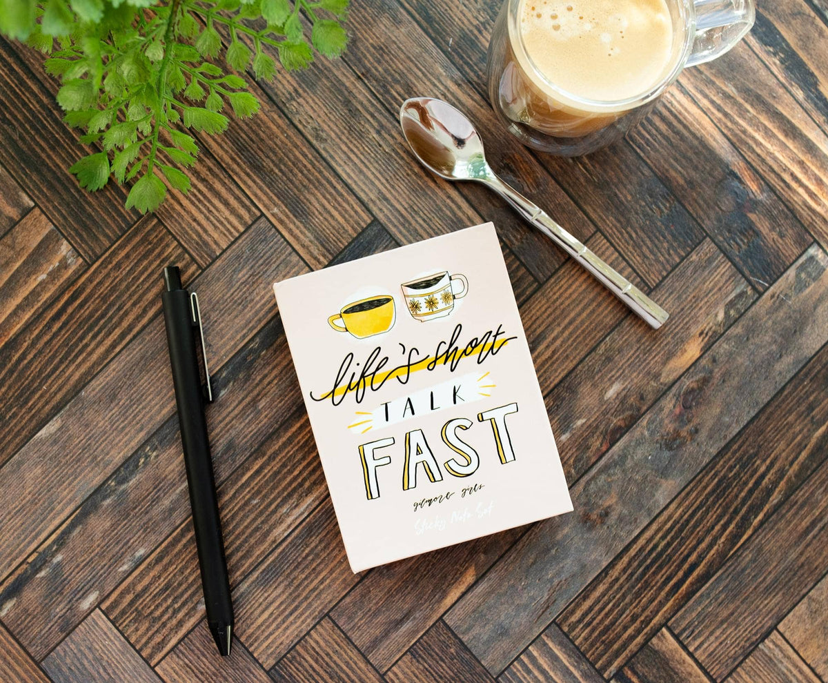 Gilmore Girls Talk Fast Sticky Note and Tab Set