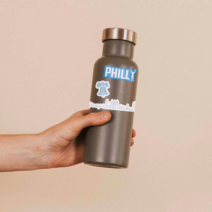Philly Sticker Sheet- Set of 6 Philadelphia Decals w/ Hanger