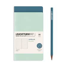 Leuchtturm 1917 - Jottbook Double, 59 numbered pages, Pack of 2 A6
