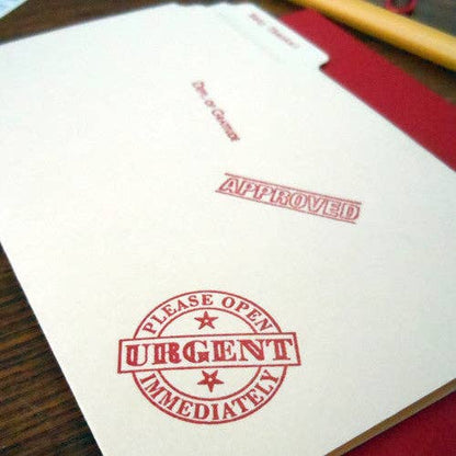 Thank You Manila Folder