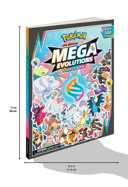 Pokémon The Official Mega Evolutions Sticker Book by Pikachu Press