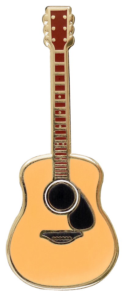 Guitar Enamel Pin