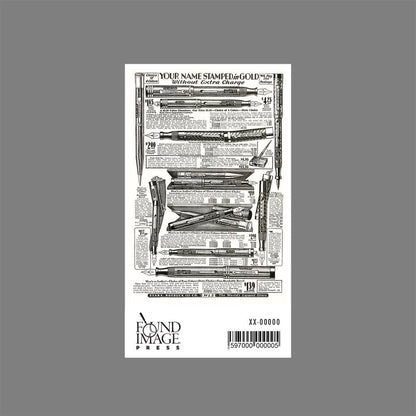 Sticker LT-251 Fountain Pen Catalog