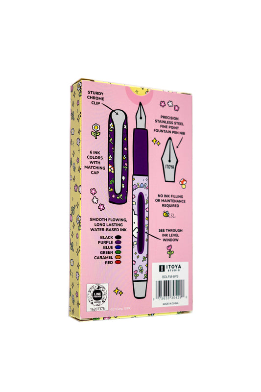 LINE FRIENDS minini meets Blade fountain pen set