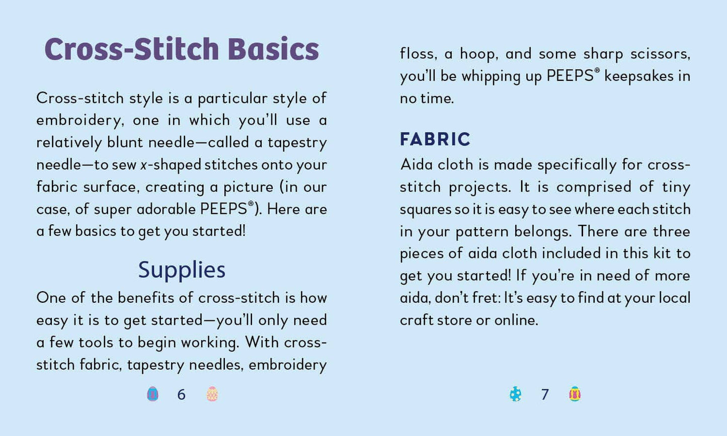 PEEPS Cross-Stitch Kit