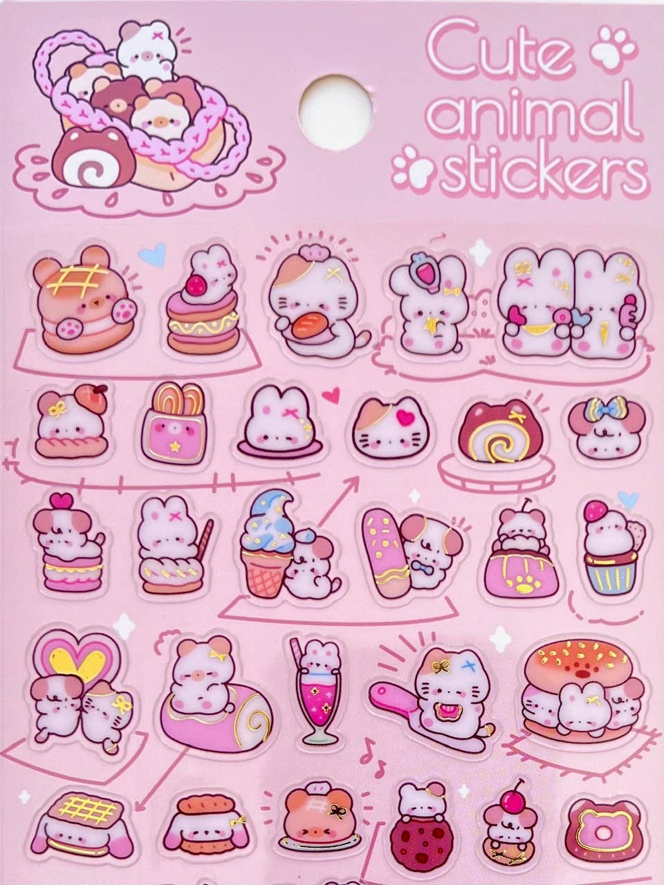 Cute Animal Phone Stickers