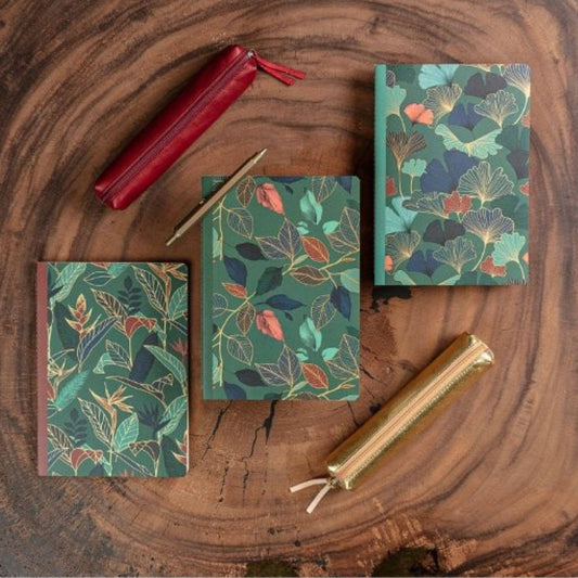 Clairefontaine "Gaia Blue" Ginkgo Notebooks