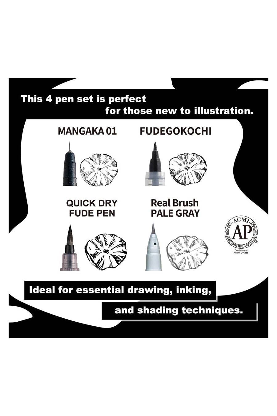 Zig® Illustration Drawing Sets