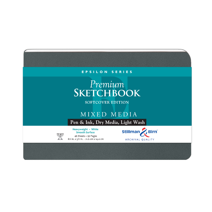 Stillman & Birn Mixed Media Sketchbook - Epsilon Series