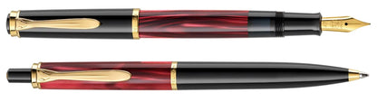 M200 Red Marbled Fountain Pen