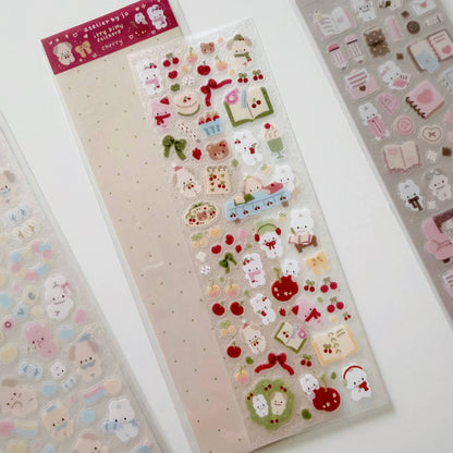 Teeny Tiny Glitter Sticker Sheet
