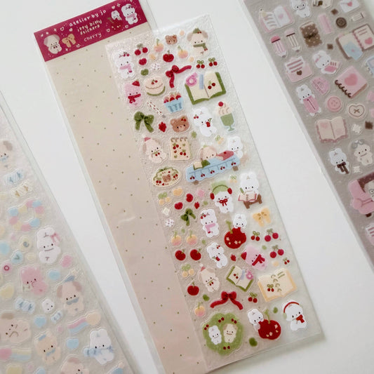 Teeny Tiny Glitter Sticker Sheet
