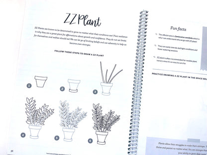 Mindful Lettering for Fun: Plant Edition