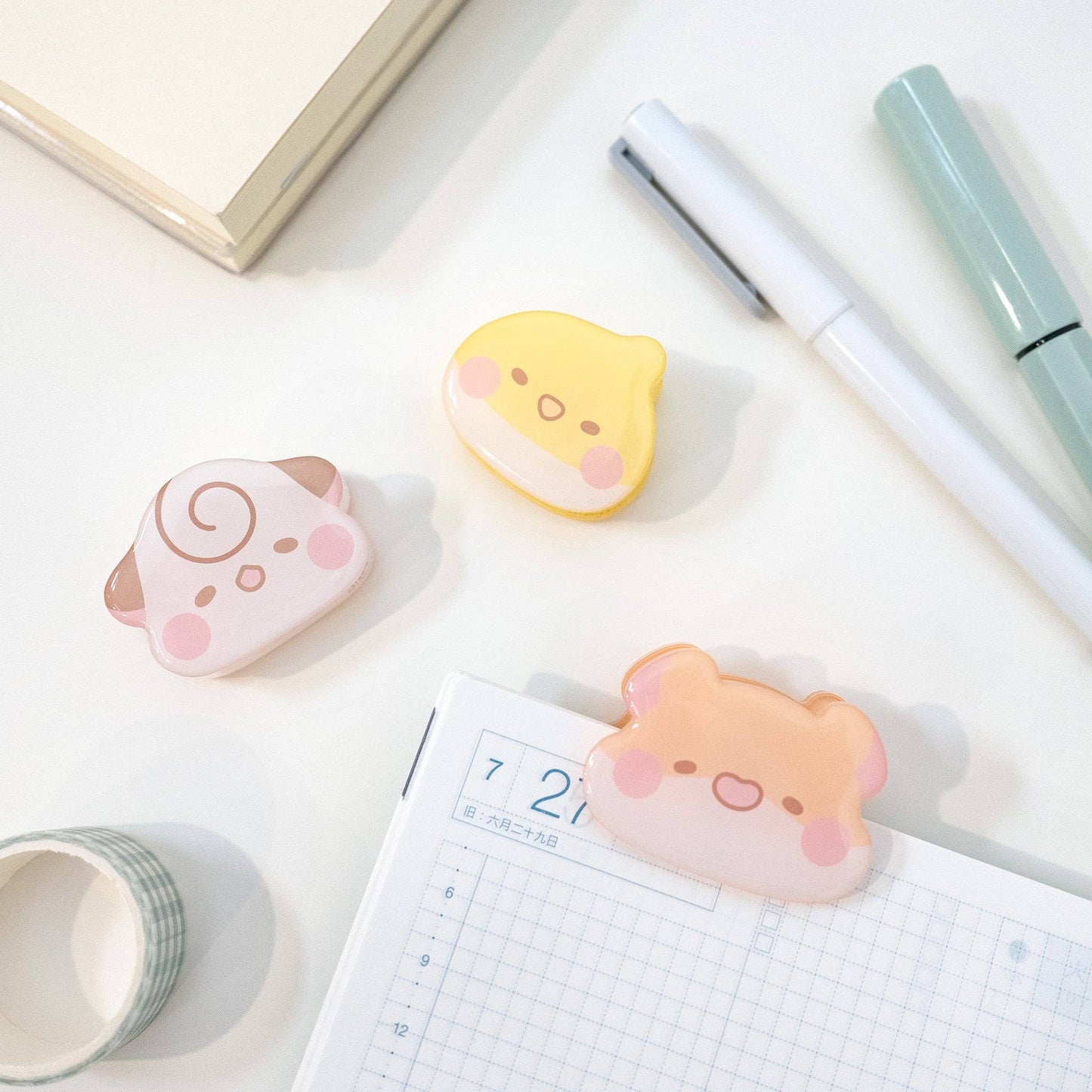 Muffinmaru Jelly Binder Clip