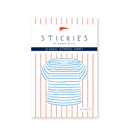 Classic Striped Shirt Stickies