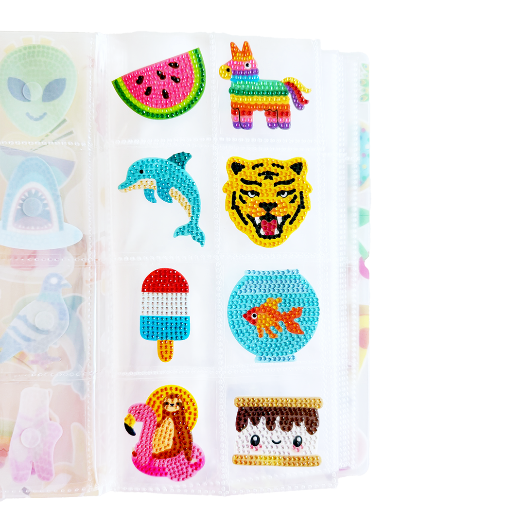 All The Pixigems Pocket Sticker Keeper