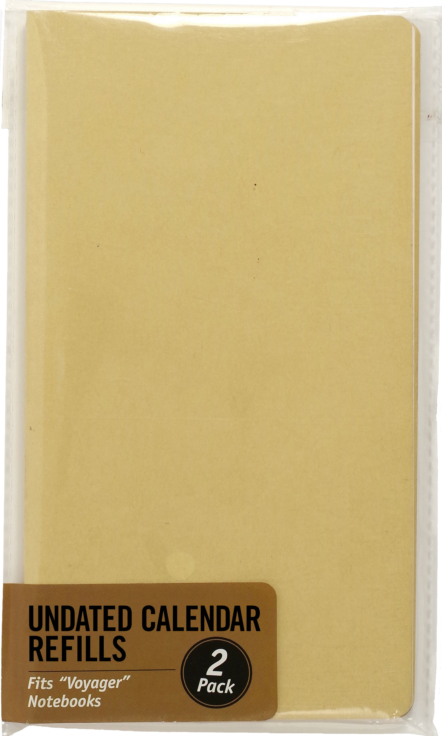 Voyager Notebook Undated Calendar Refill