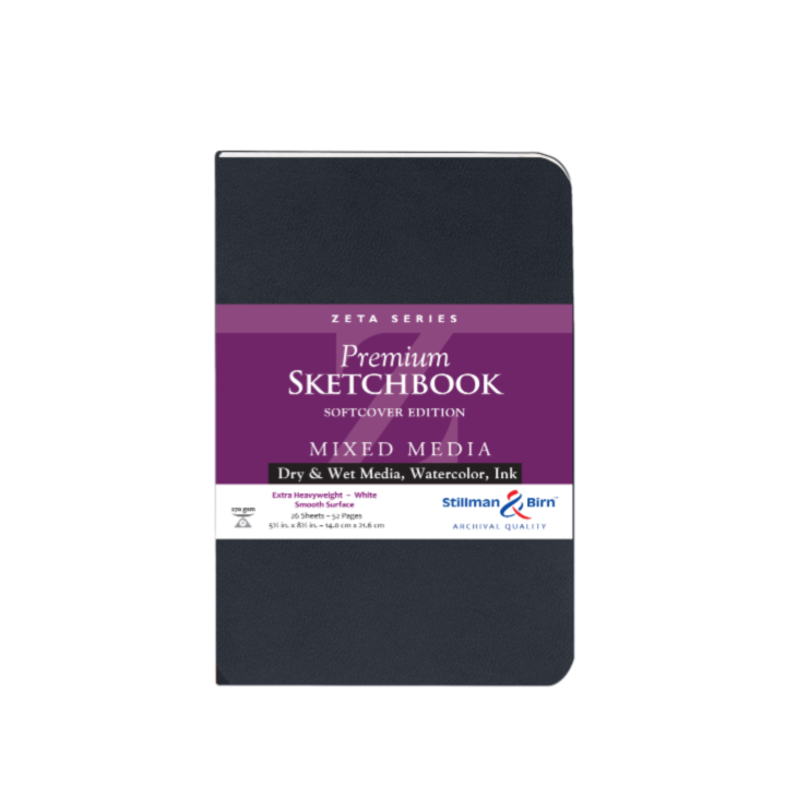 Stillman & Birn Mixed Media Sketchbook -Zeta Series