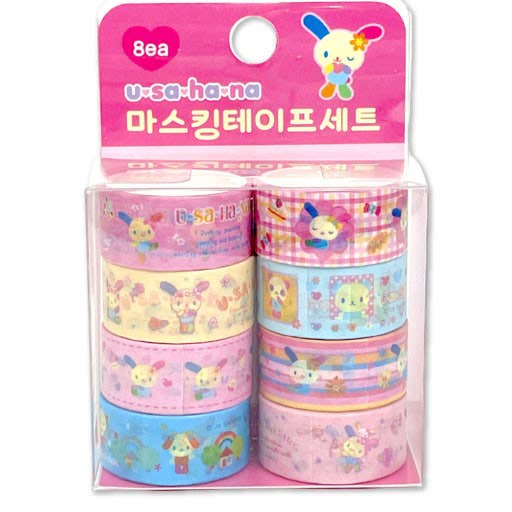 Sanrio Masking Tape Set (8 Rolls) – Chococat & Usahana