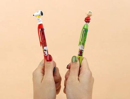 Single Peanuts Figure Mascot Ballpoint Pen 0.5mm - 3Colors