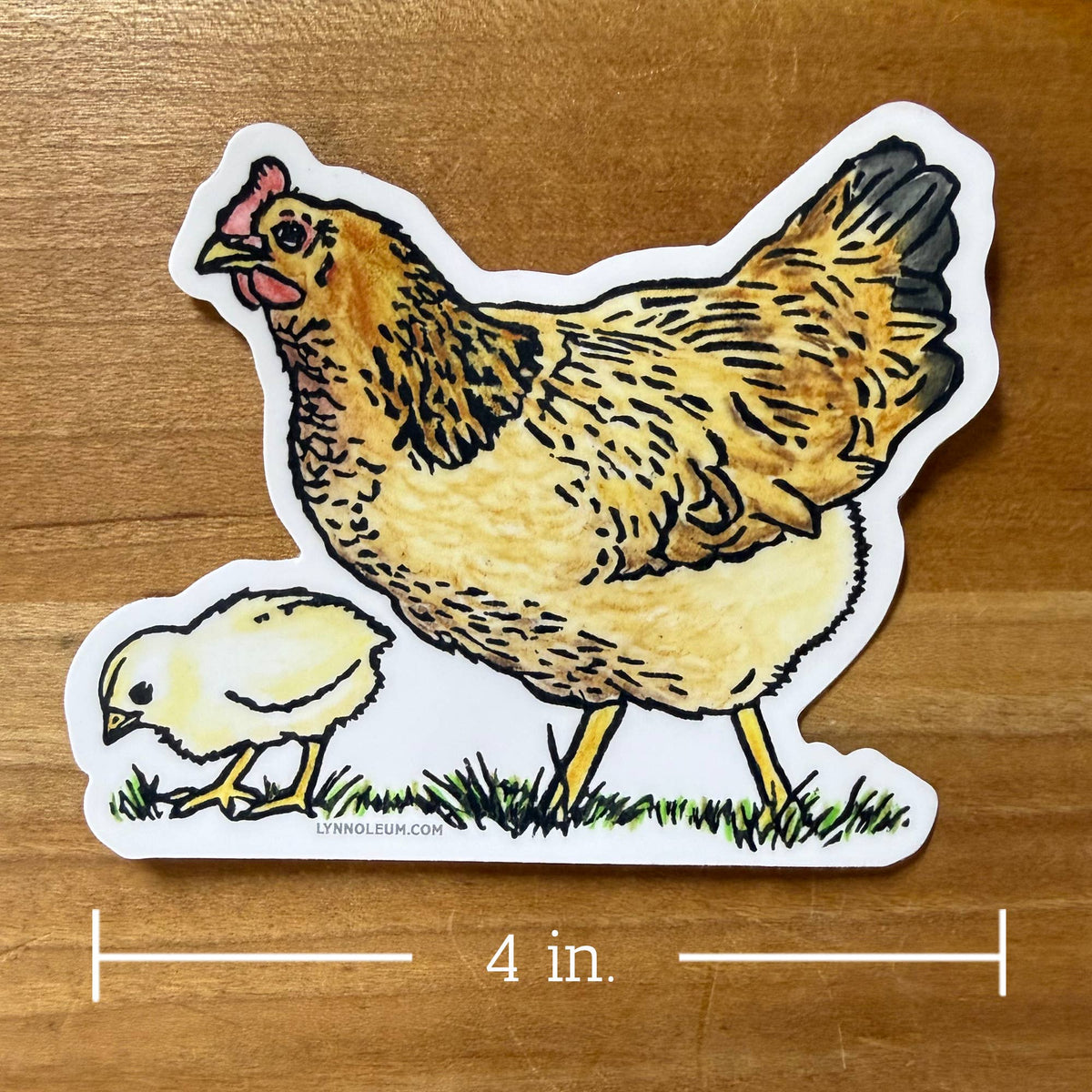 Chickens STICKER