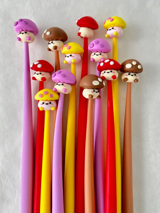 MUSHROOM BUDDY WIGGLE GEL PEN