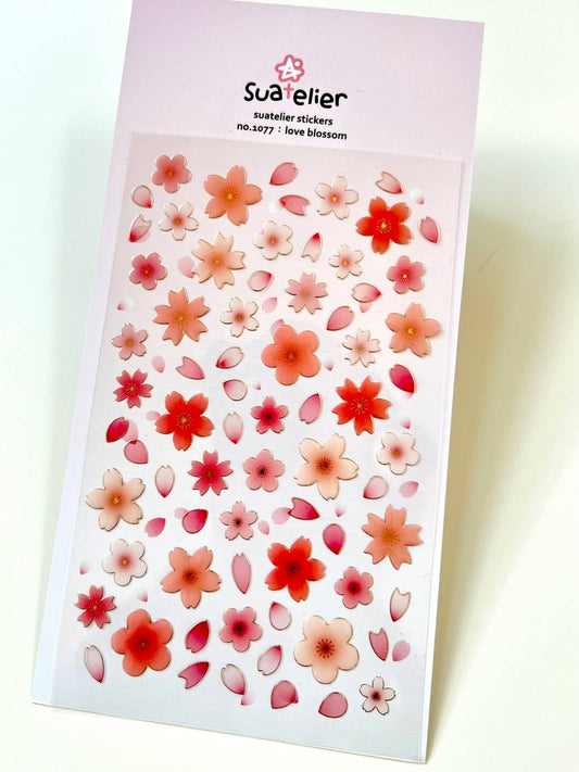 LOVE BLOSSOM STICKERS