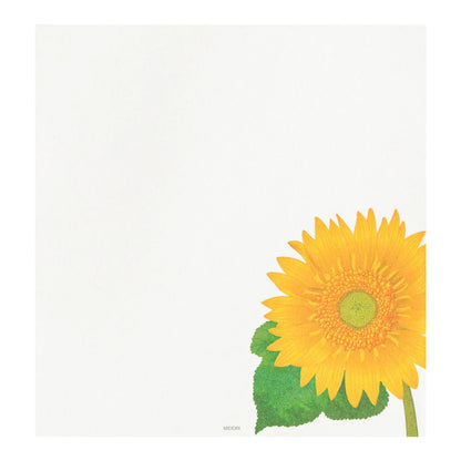 Letter Pad 025 Four Designs Sunflower