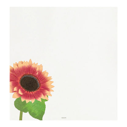 Letter Pad 025 Four Designs Sunflower