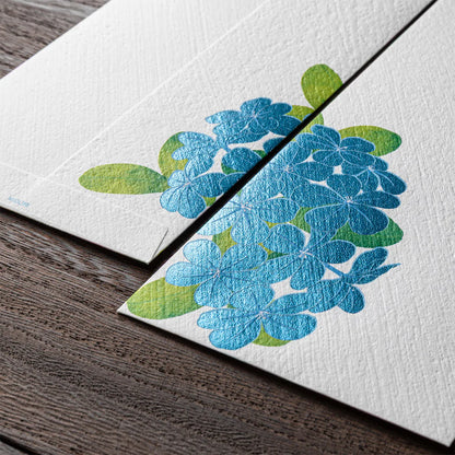 Envelope 028 Foil-Stamping Plumbago