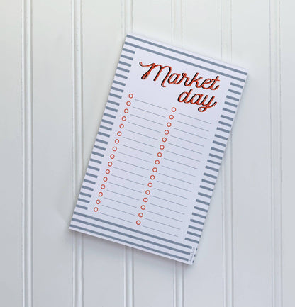 Market Day Stripes Notepad