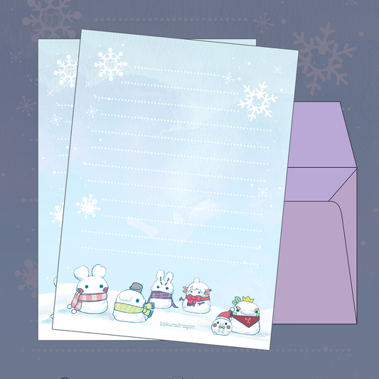 Snowy Day Letter Set