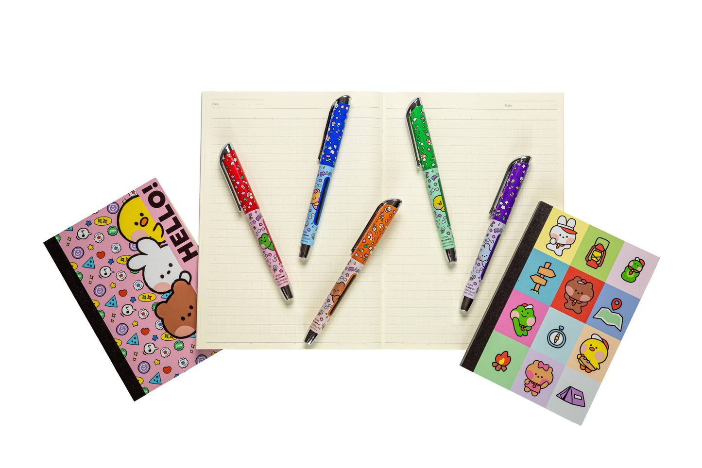 LINE FRIENDS minini meets Blade fountain pen set