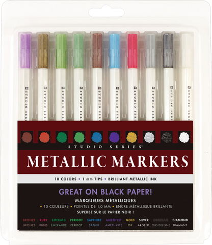 Studio Series Metallic Markers Set