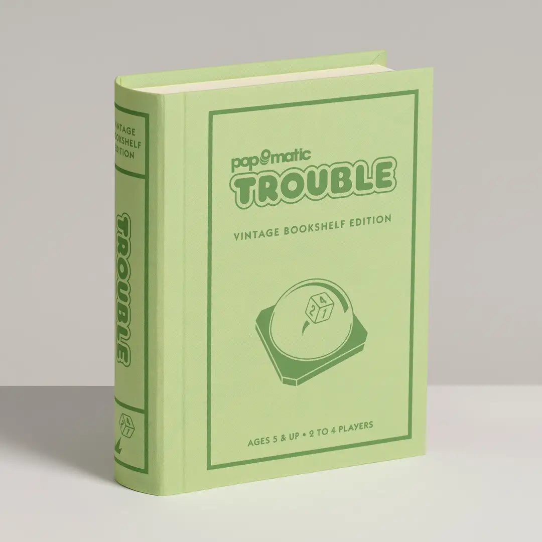Trouble Vintage Book Shelf Edition