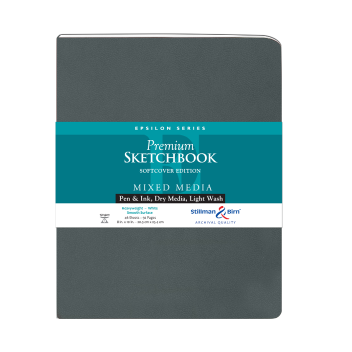 Stillman & Birn Mixed Media Sketchbook - Epsilon Series